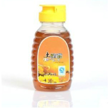 Garrafa de favo de mel de plástico de estimação com tampão de folga sem gotejamento (PPC-PHB-76)